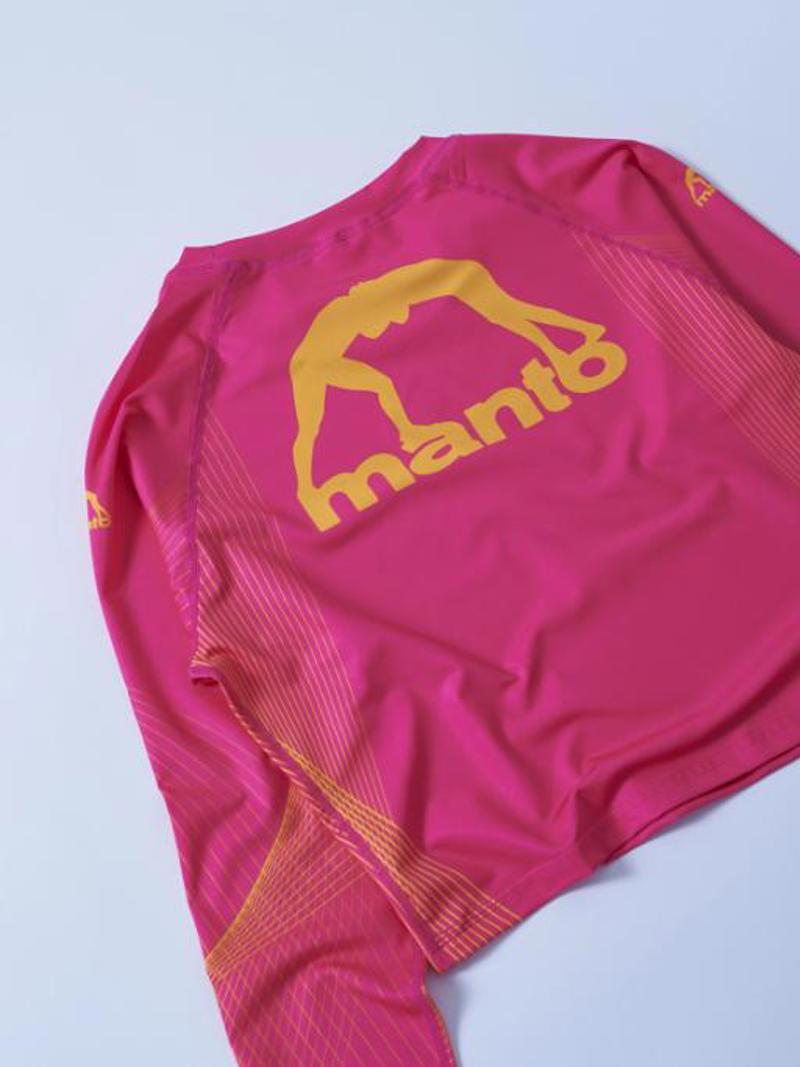 MANTO women rashguard DEFEND pink